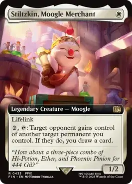 Stiltzkin, Moogle Merchant