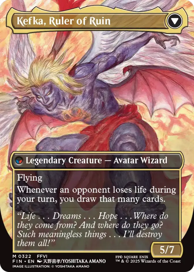 Kefka, Ruler of Ruin <borderless> [FIN]