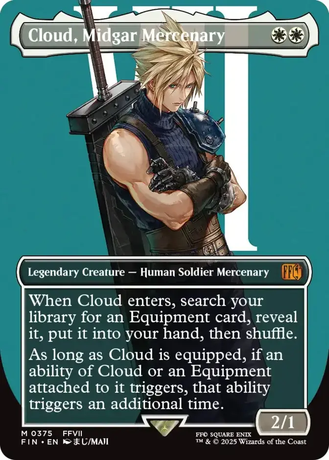 Cloud, Midgar Mercenary <borderless> [FIN]