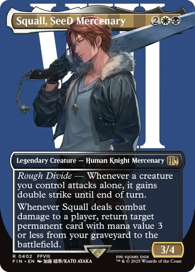 Squall, SeeD Mercenary <borderless> [FIN]