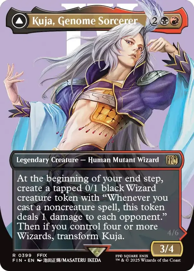 Kuja, Genome Sorcerer <borderless> [FIN]