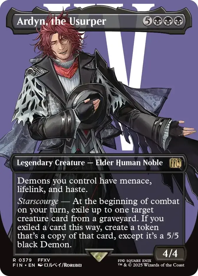 Ardyn, the Usurper <borderless number> [FIN] (F)