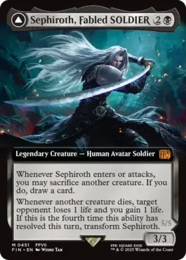 Sephiroth, Fabled SOLDIER