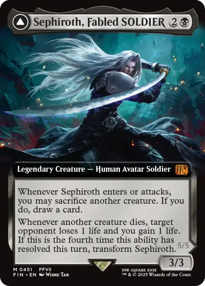 Sephiroth, Fabled SOLDIER <extended> [FIN]