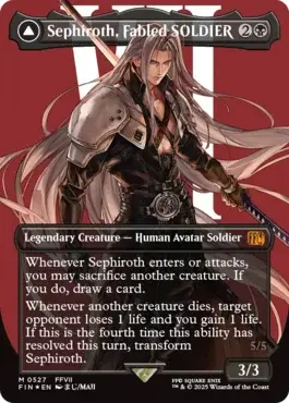 sephiroth planet's heir mtg card Sephiroth, The Gathering (MTG) card images and symbols Wizards of the Coast MTG: Magic The Gathering/FINAL FANTASY]【JP】Sephiroth,