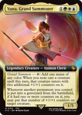 Yuna, Grand Summoner, Final Fantasy Commander (FIC) Price History