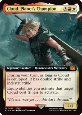 Cloud, Planet's Champion