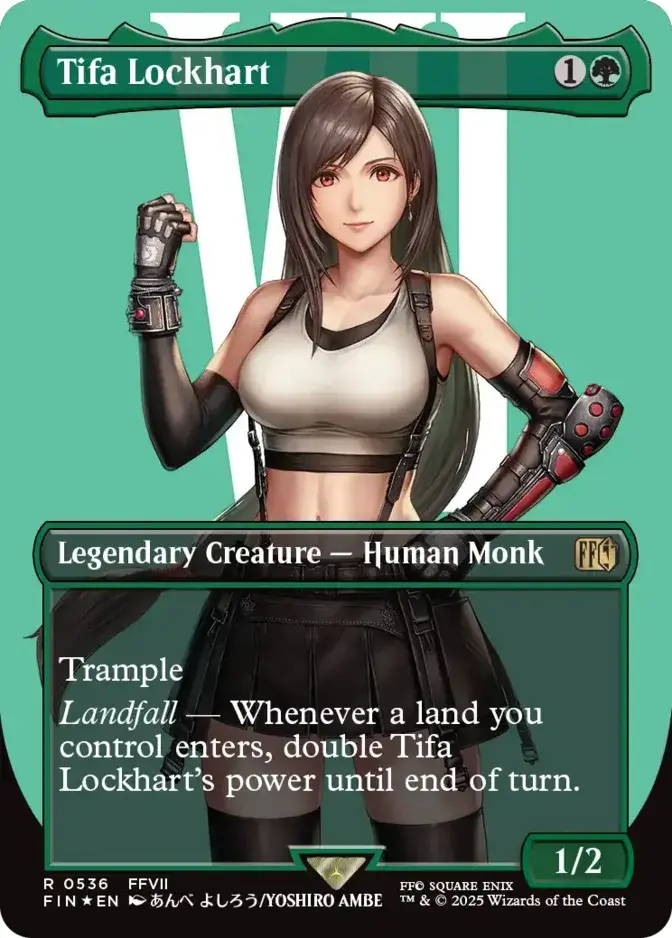 Tifa Lockhart, Final Fantasy (FIN) Price History
