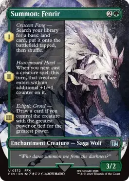 Summon: Fenrir