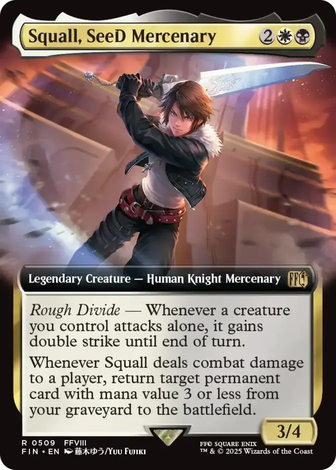 Squall, SeeD Mercenary <extended> [FIN] (F)