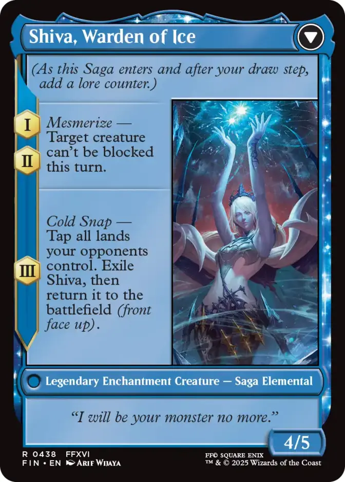 Shiva, Warden of Ice <extended> [FIN] (F)