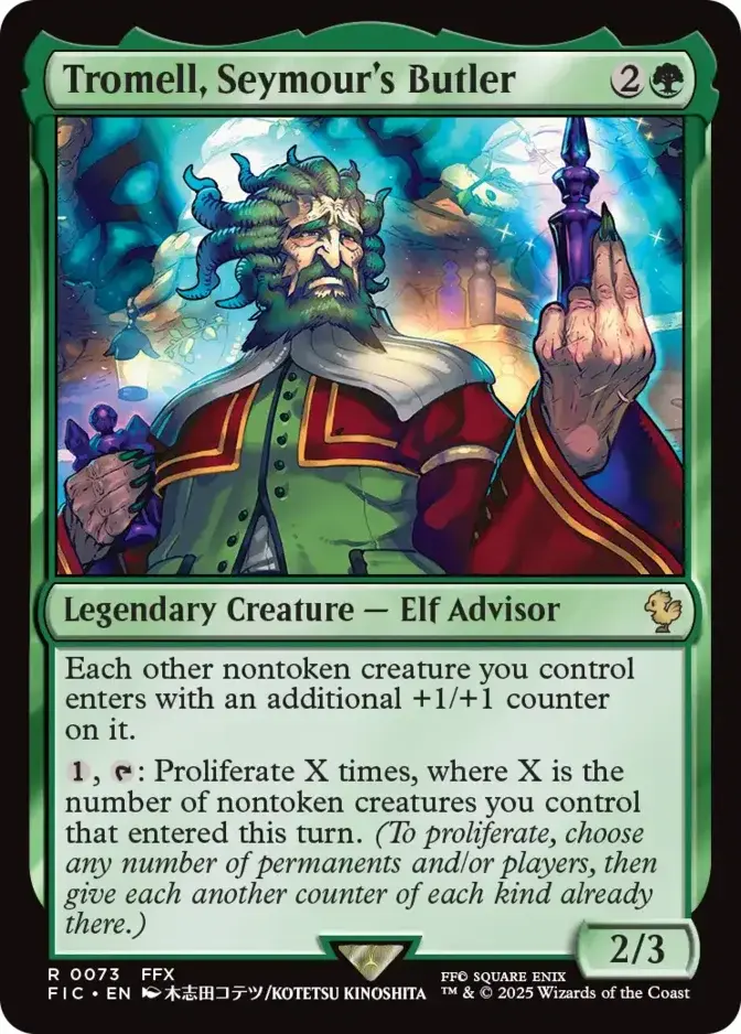 Tromell, Seymour's Butler [FIC]