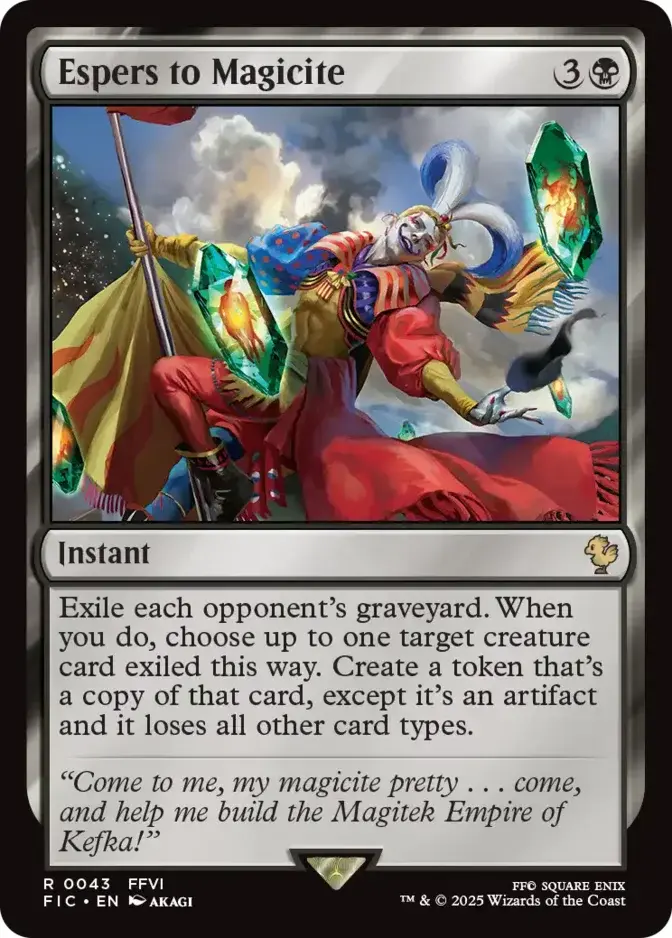 Espers to Magicite [FIC]