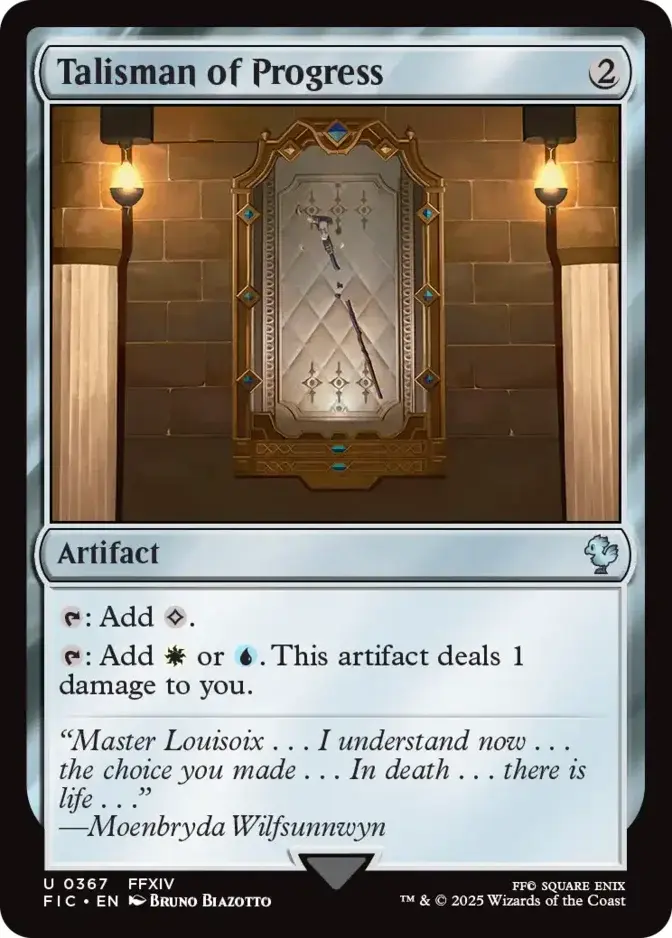 Talisman of Progress [FIC]