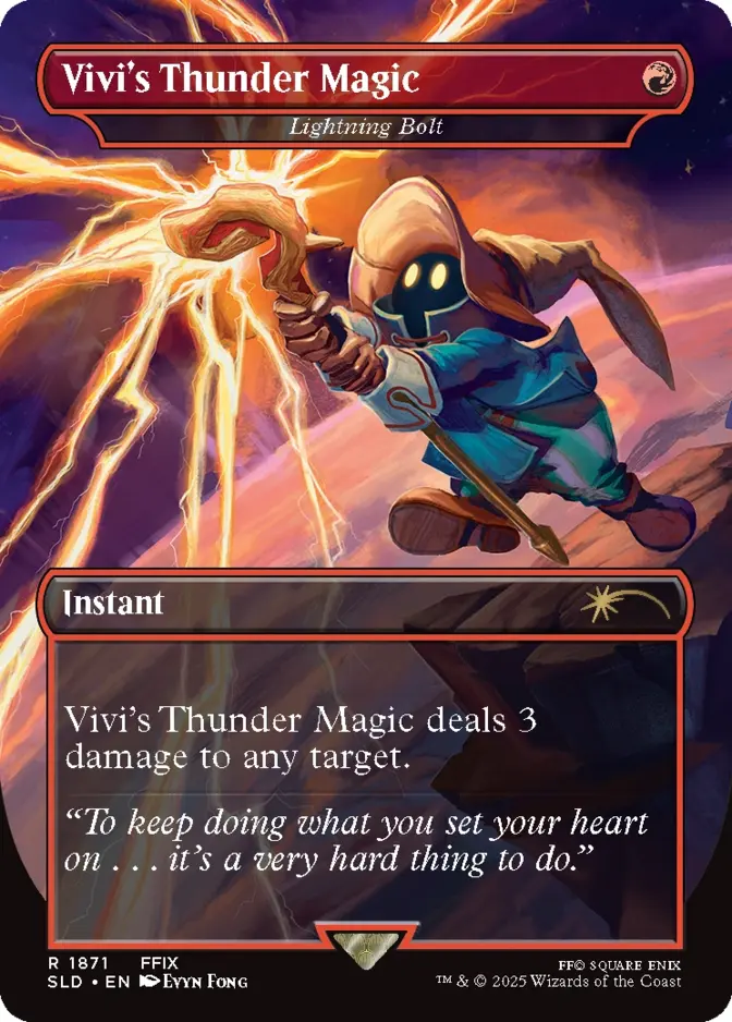 Lightning Bolt <Vivi's Thunder Magic - Grimoire> [SLD]