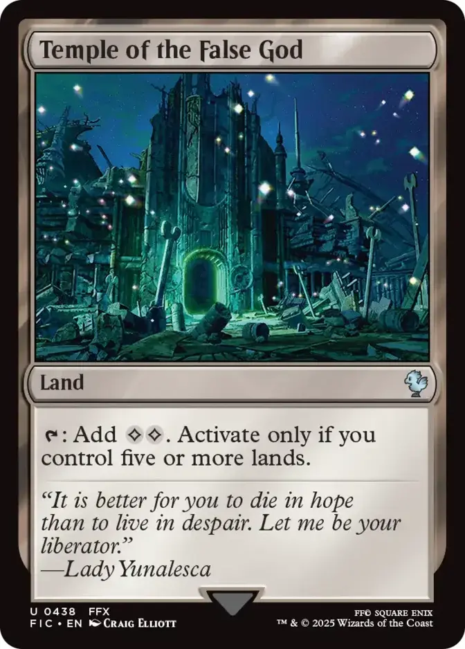 Temple of the False God [FIC]