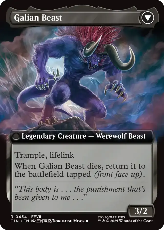 Galian Beast <extended> [FIN]