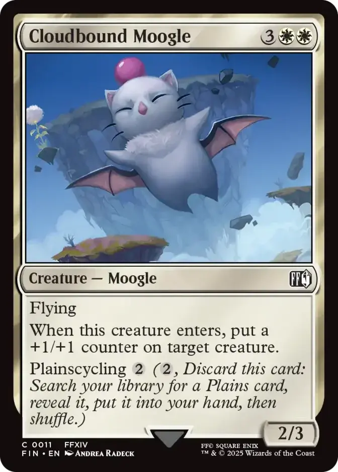Cloudbound Moogle [FIN] (F)