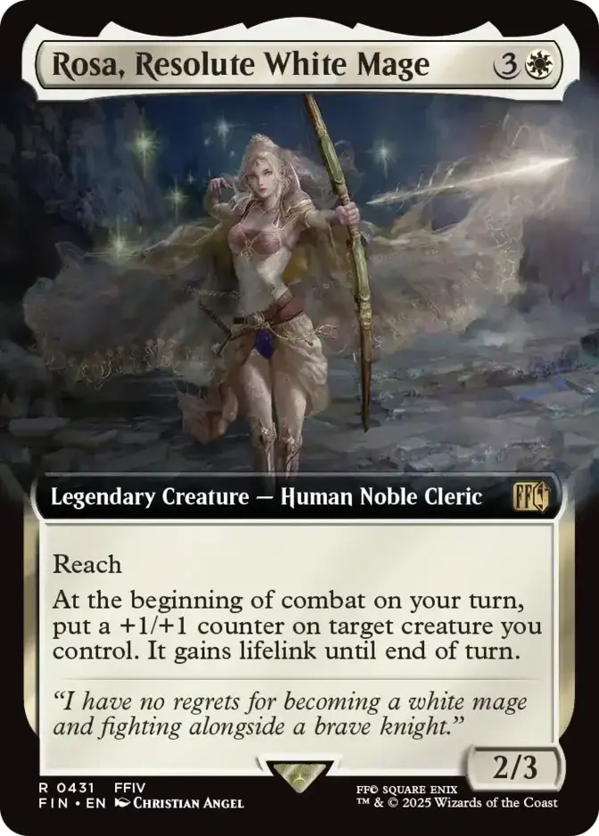 Rosa, Resolute White Mage <extended> [FIN]