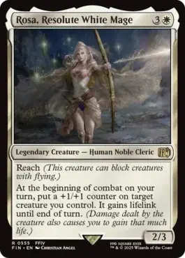 Rosa, Resolute White Mage