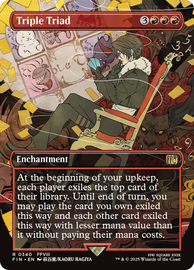 Triple Triad <borderless> [FIN] (F)