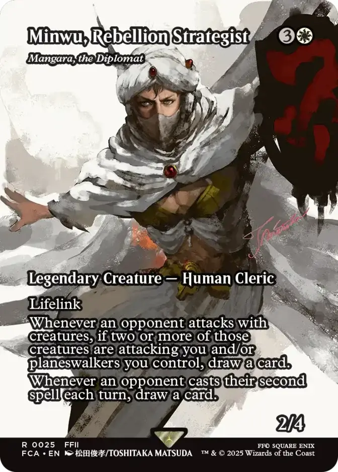 Mangara, the Diplomat <Minwu, Rebellion Strategist> [FCA]
