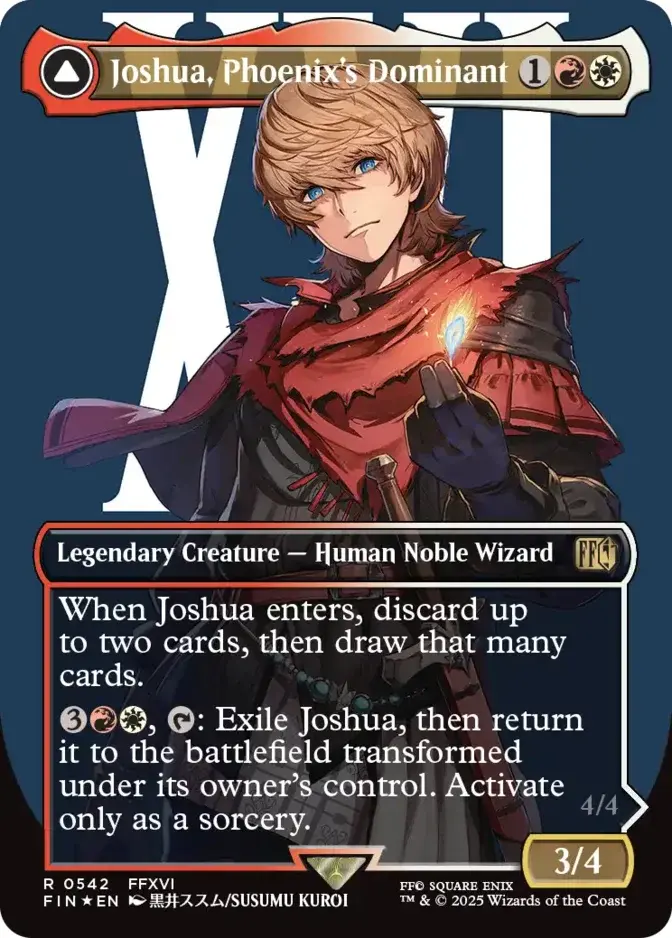 Joshua, Phoenix's Dominant <borderless - surge foil> [FIN] (F)