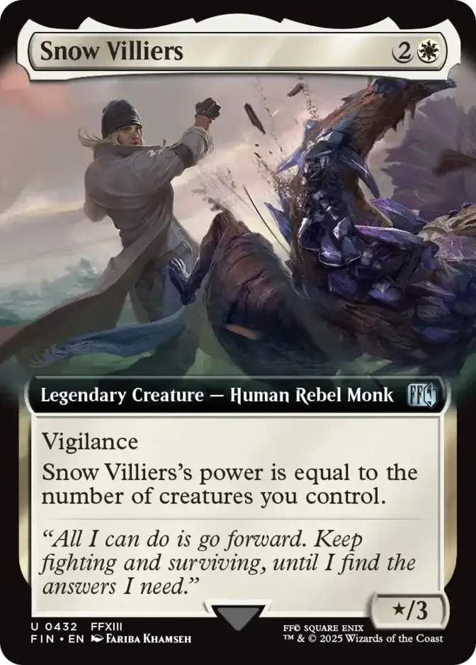 Snow Villiers <extended> [FIN]