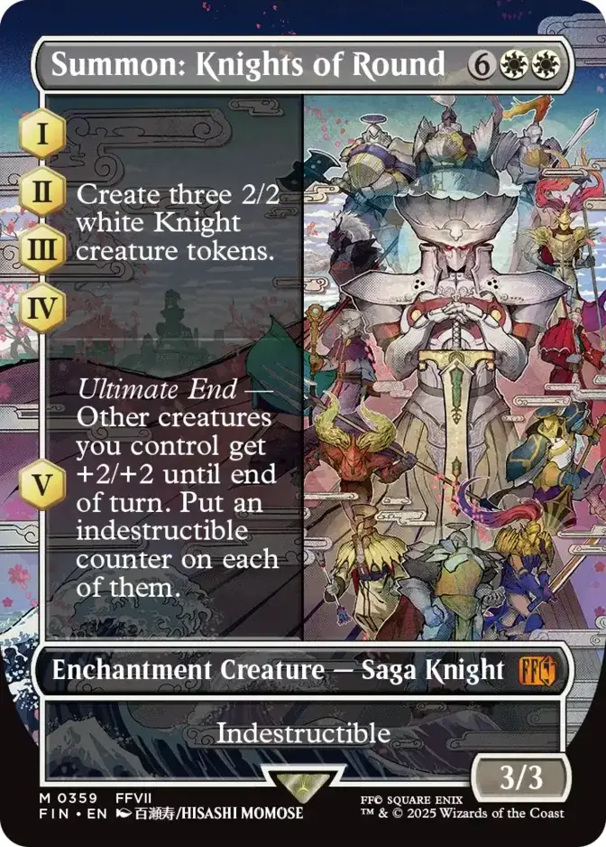Summon: Knights of Round <borderless> [FIN] (F)