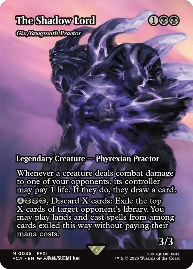 Gix, Yawgmoth Praetor <The Shadow Lord> [FCA]