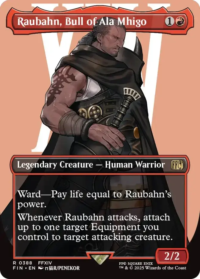 Raubahn, Bull of Ala Mhigo <borderless> [FIN]