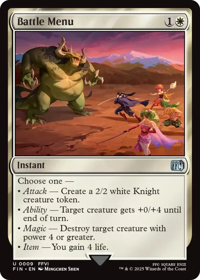 Battle Menu [FIN]