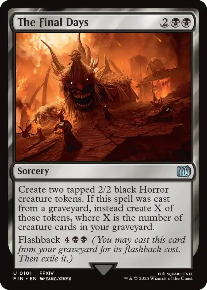 The Final Days [FIN] (F)
