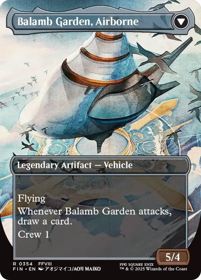 Balamb Garden, Airborne <borderless> [FIN]