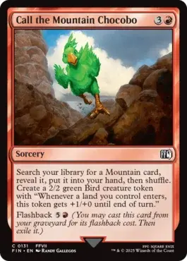 Call the Mountain Chocobo