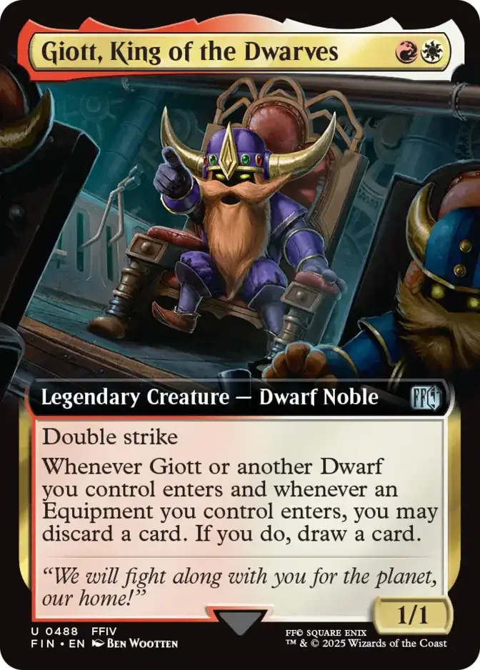 Giott, King of the Dwarves <extended> [FIN] (F)
