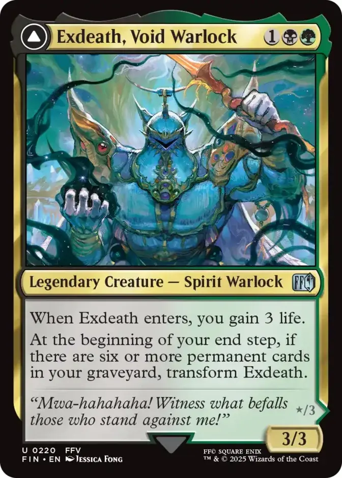 Exdeath, Void Warlock [FIN]