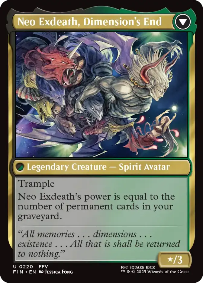 Neo Exdeath, Dimension's End [FIN]