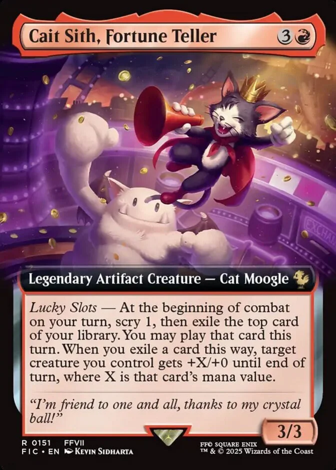 Cait Sith, Fortune Teller <extended> [FIC] (F)