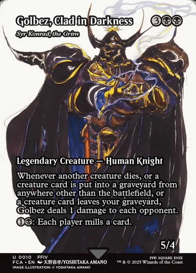 Syr Konrad, the Grim <Golbez, Clad In Darkness> [FCA] (F)