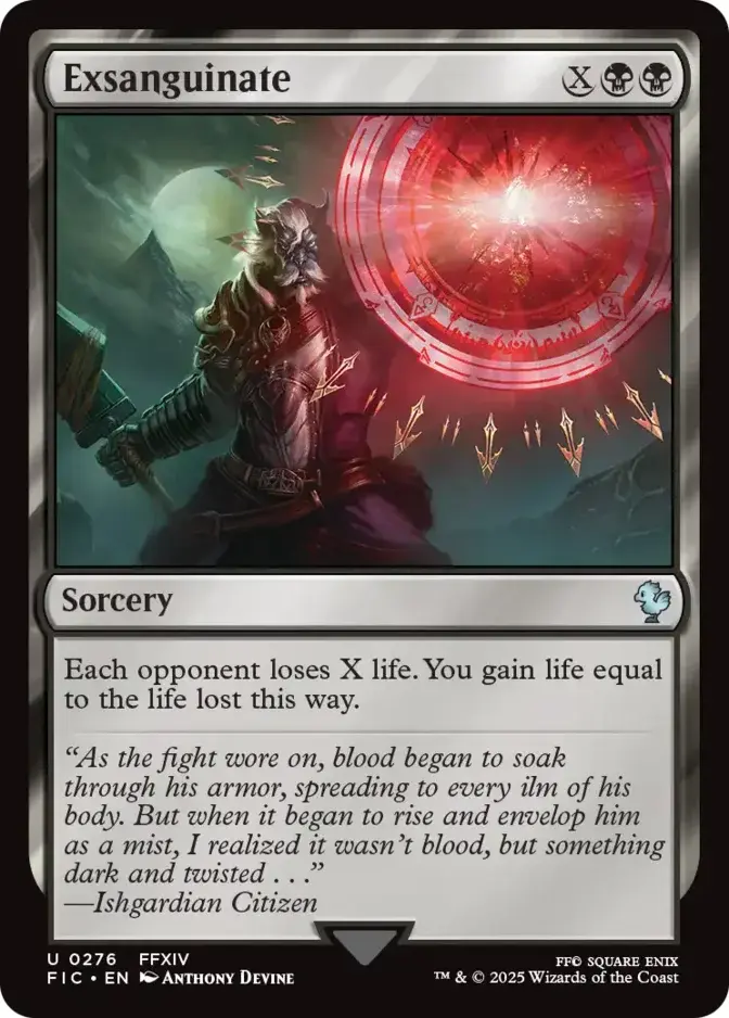 Exsanguinate [FIC] (F)