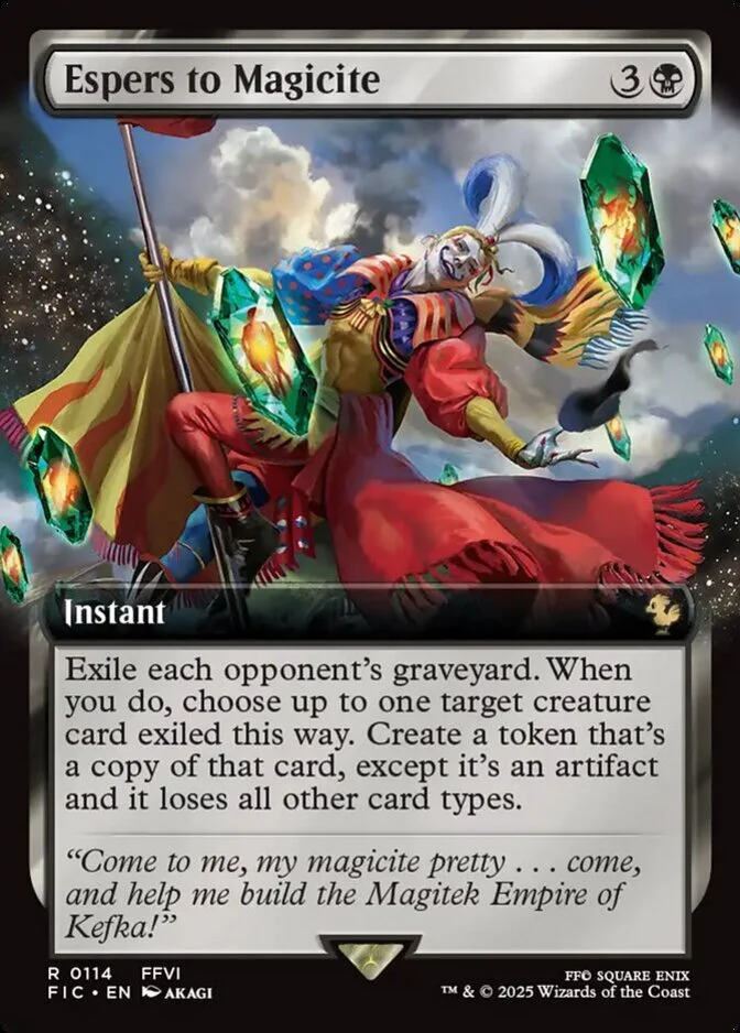 Espers to Magicite <extended> [FIC] (F)