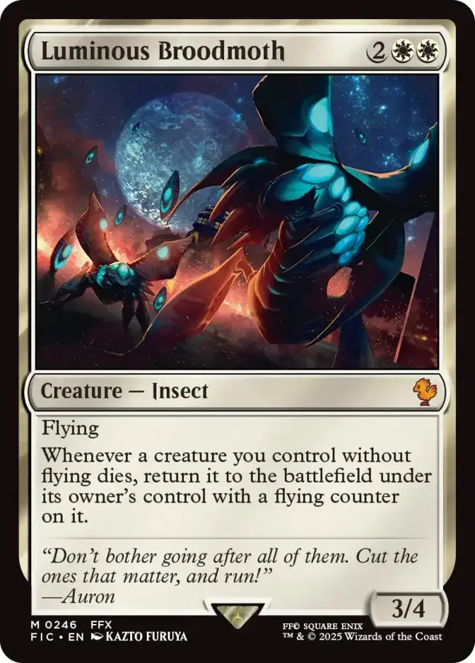 Luminous Broodmoth [FIC] (F)