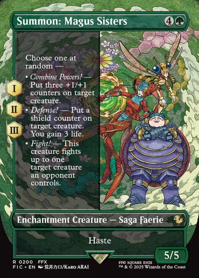 Summon: Magus Sisters <borderless> [FIC]