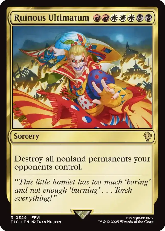 Ruinous Ultimatum [FIC] (F)