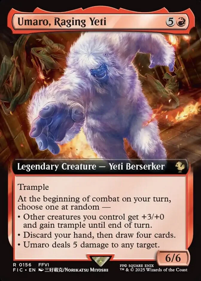 Umaro, Raging Yeti <extended> [FIC] (F)
