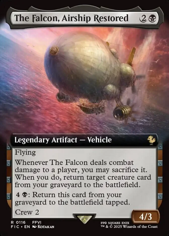 The Falcon, Airship Restored <extended> [FIC]
