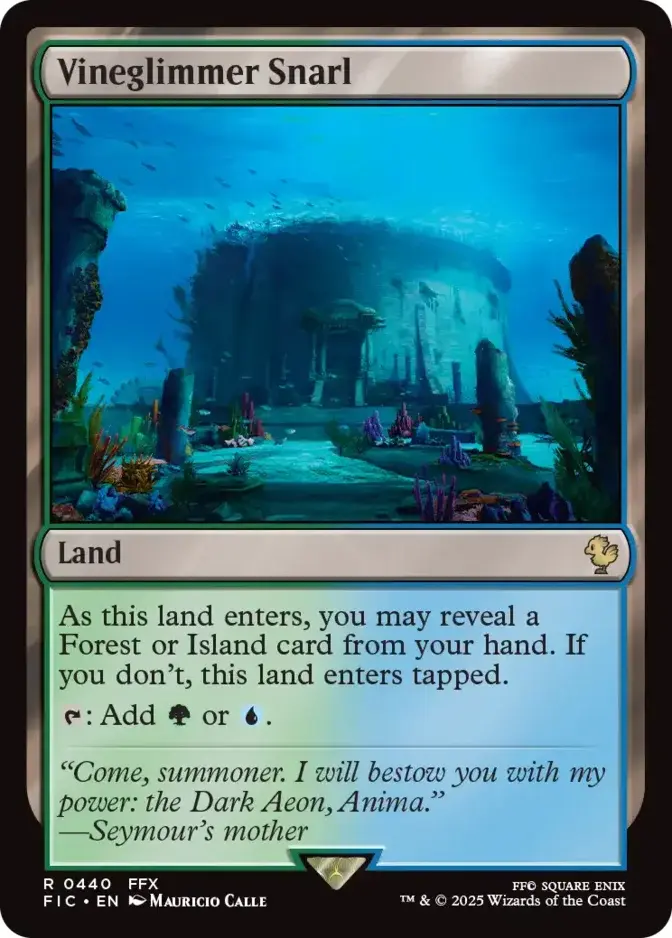 Vineglimmer Snarl [FIC] (F)