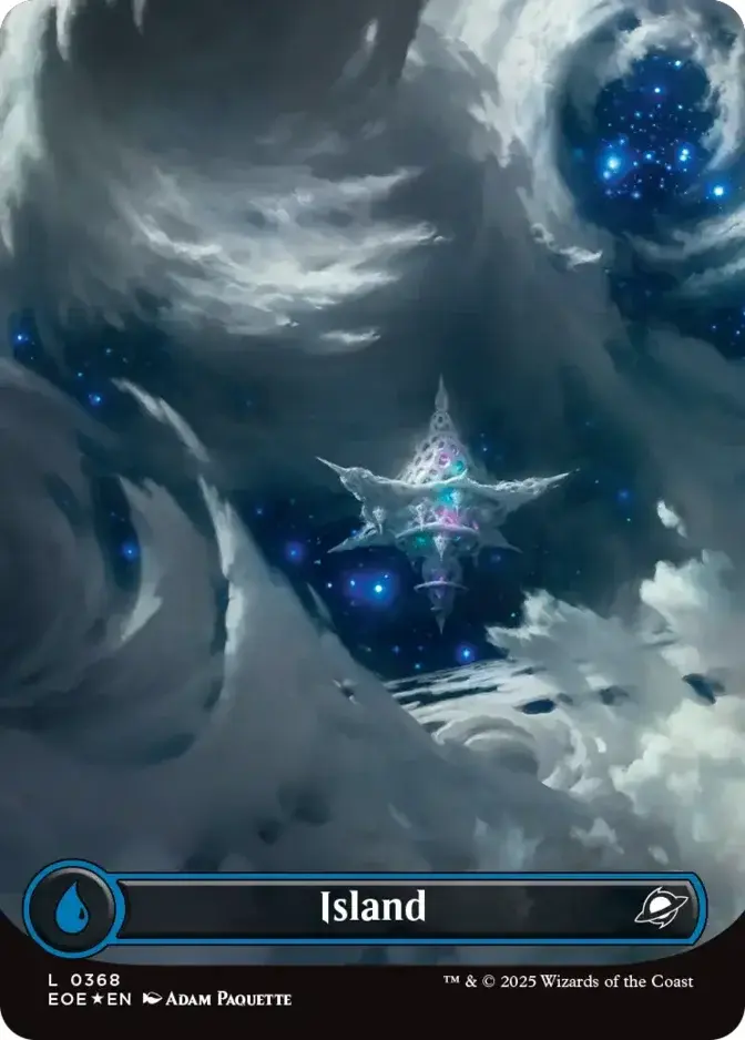 Island <368 - galaxy foil> [EOE] (F)