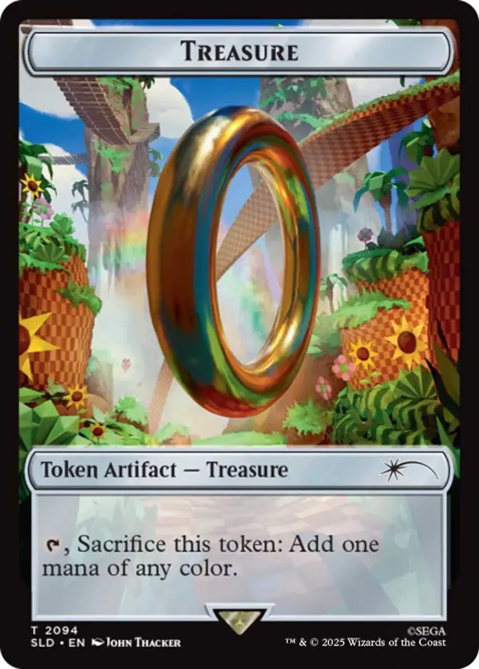 Treasure Token <Token - Sonic: Chasing Adventure> [SLD]
